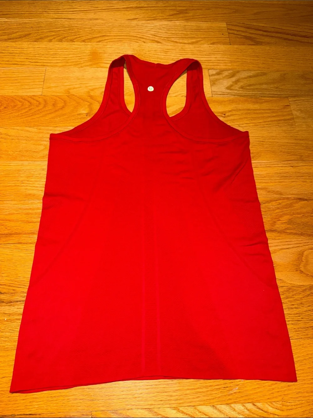Lululemon Red Swiftly Racerback Tank Top Size 8